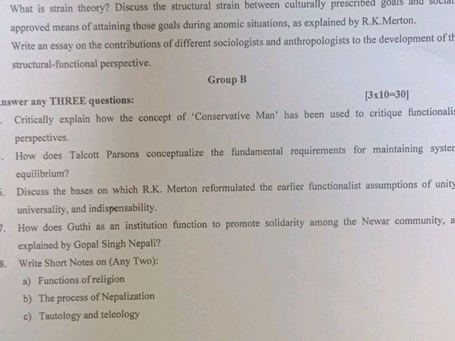 What is strain theory? Discuss the | StudyX
