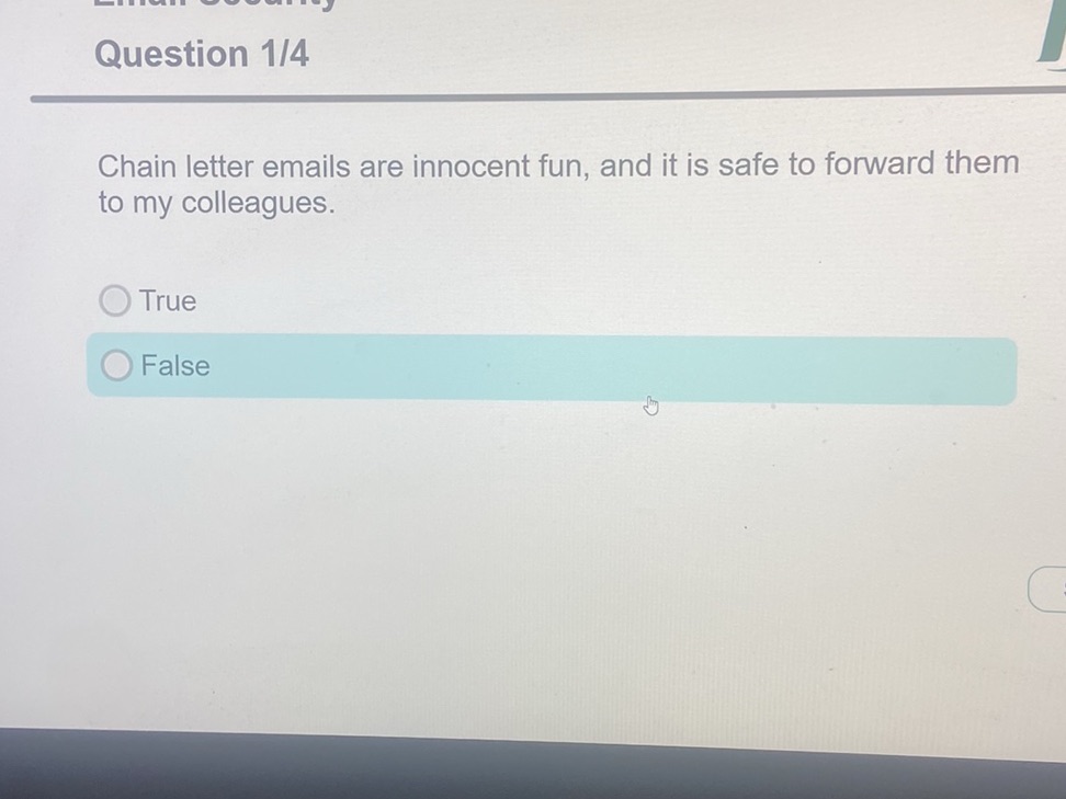 Chain letter emails are innocent fun, and it | StudyX