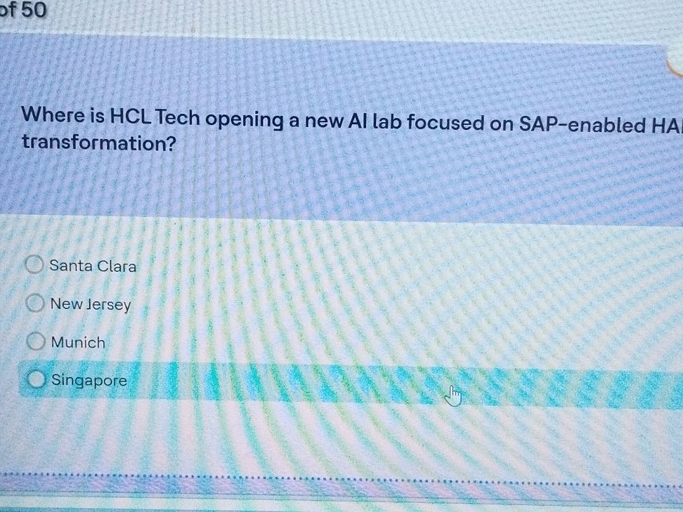 Where is HCL Tech opening a new Al lab