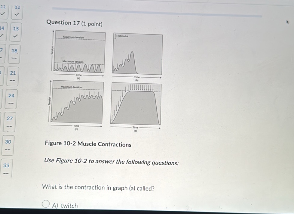 What is the contraction in graph (a) called? | StudyX