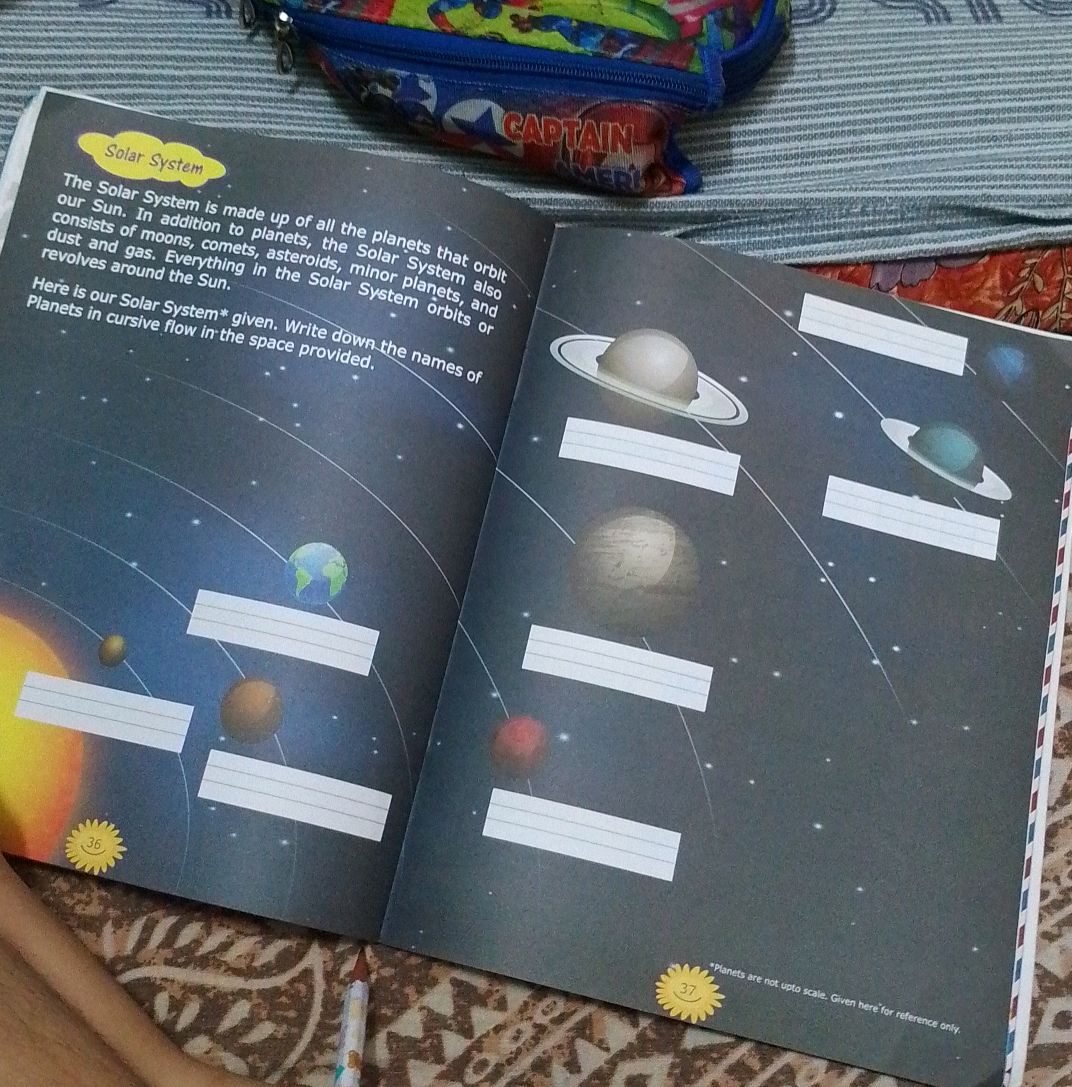 Here is our Solar System* given. Write down | StudyX