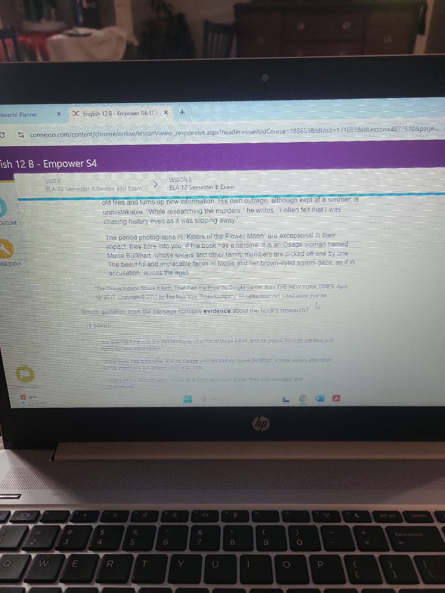 old files and turns up new information. His | StudyX