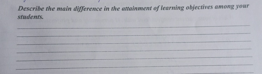 Describe the main difference in the