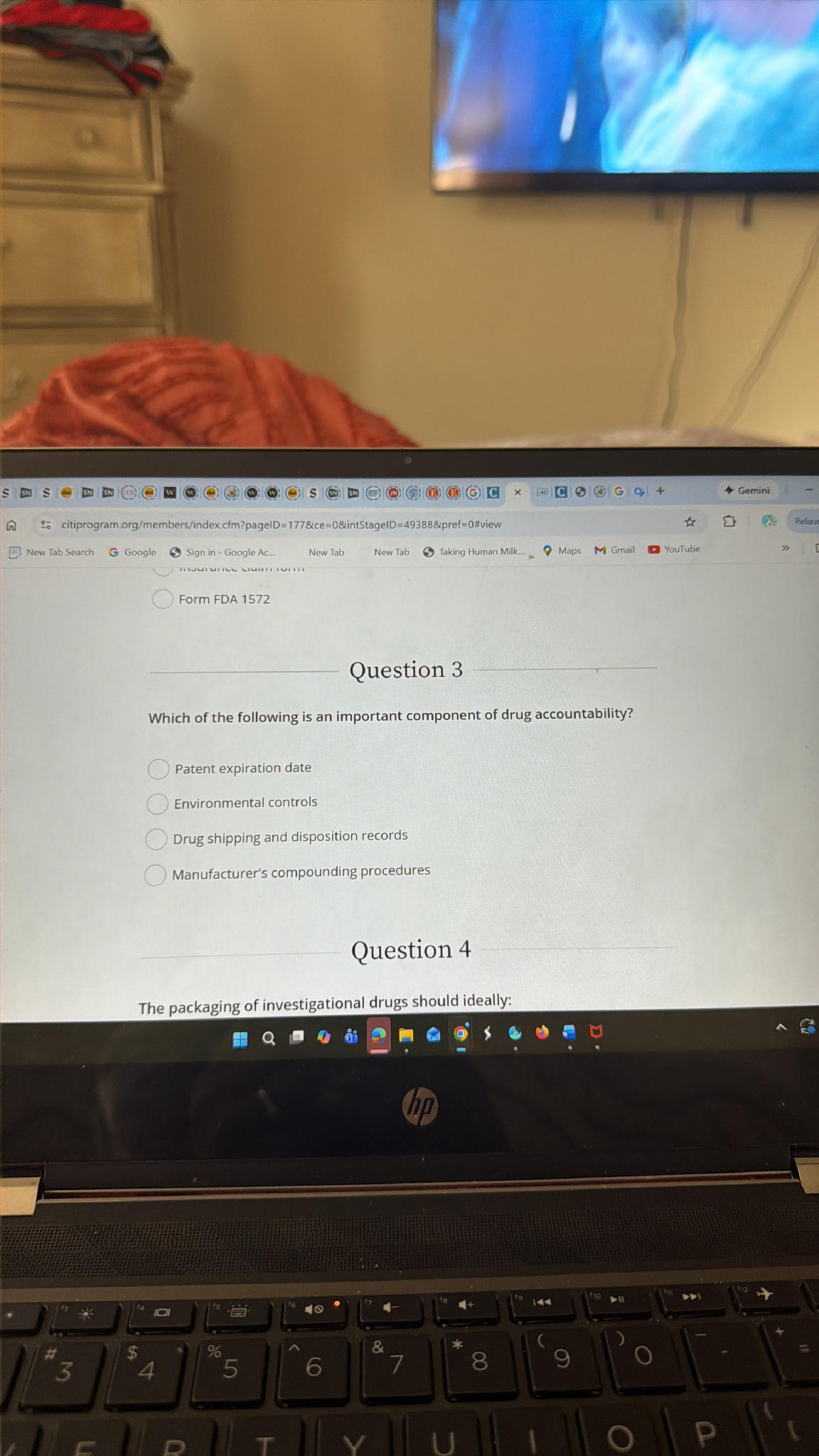 The packaging of investigational drugs