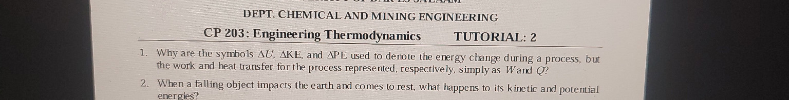 1. Why are the symbols $ U$, $ KE$, and $ | StudyX