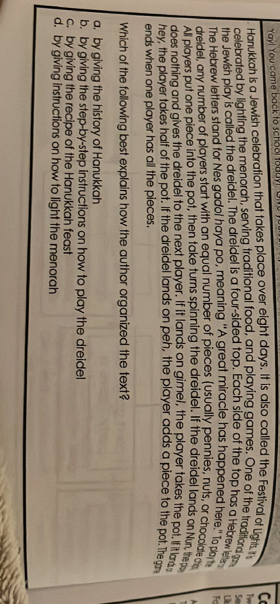 Hanukkah dreidel how to play