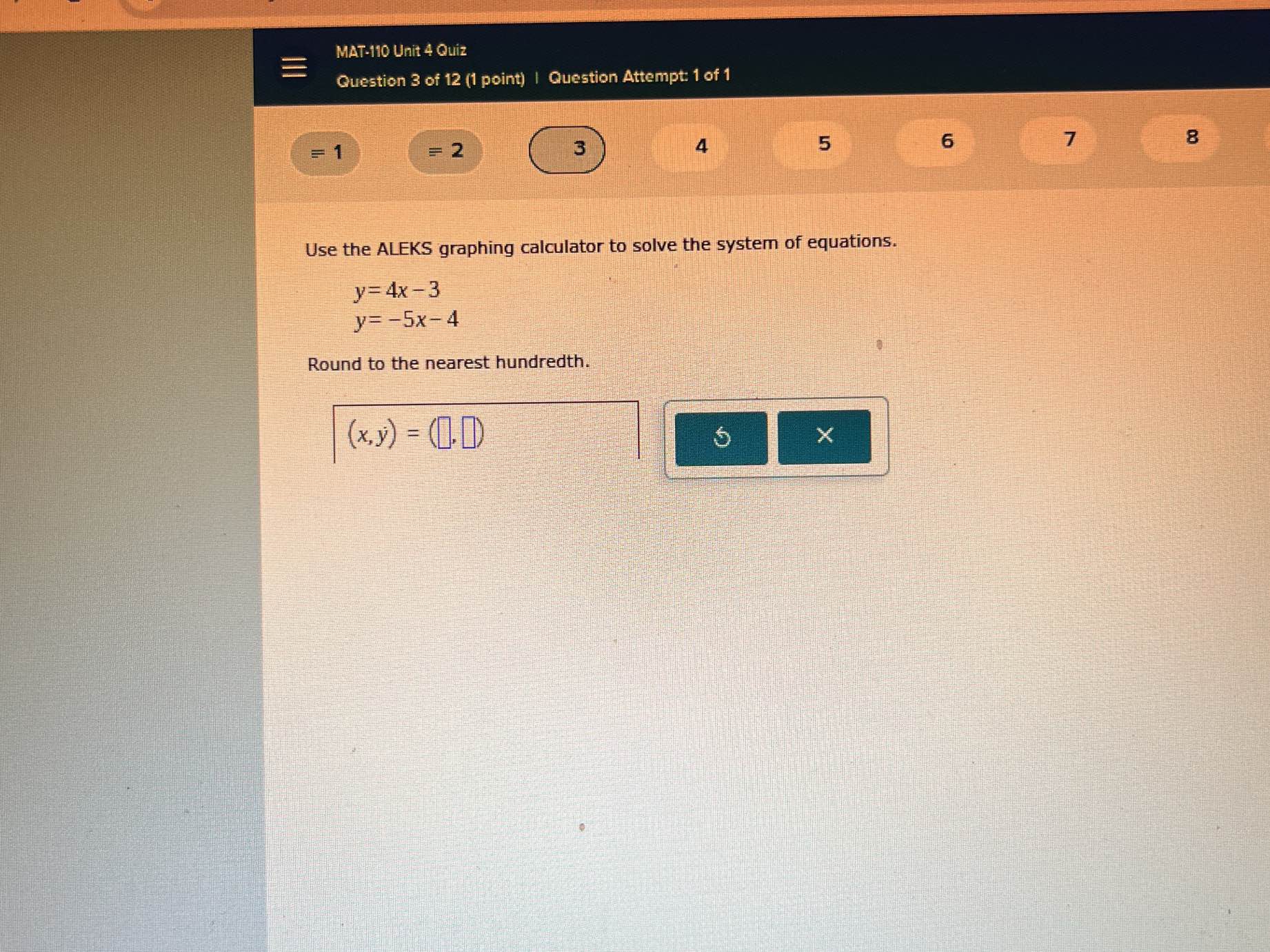Aleks Math Graphs Use the ALEKS graphing calculator to solve | StudyX