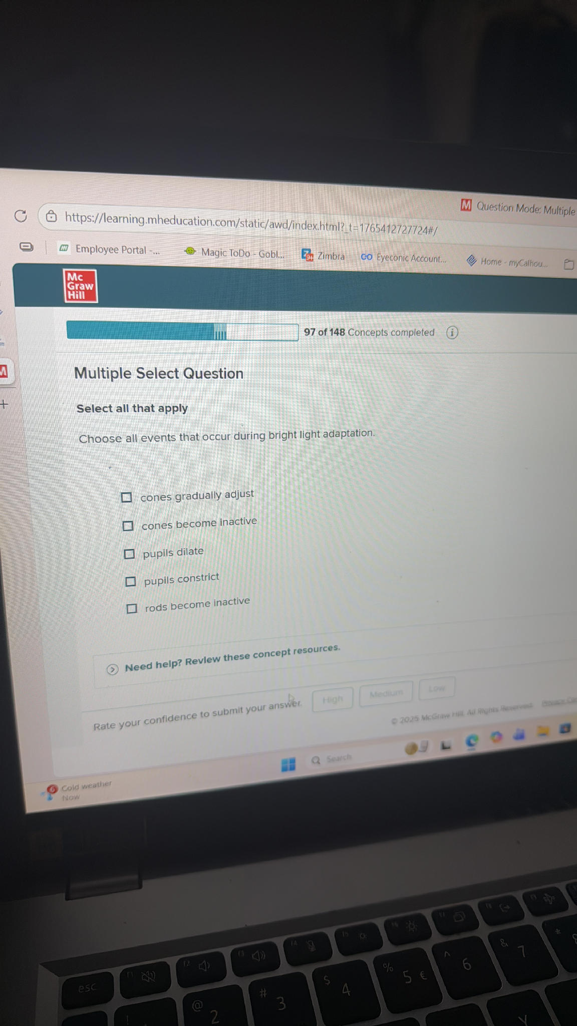Multiple Select Question Select all that
