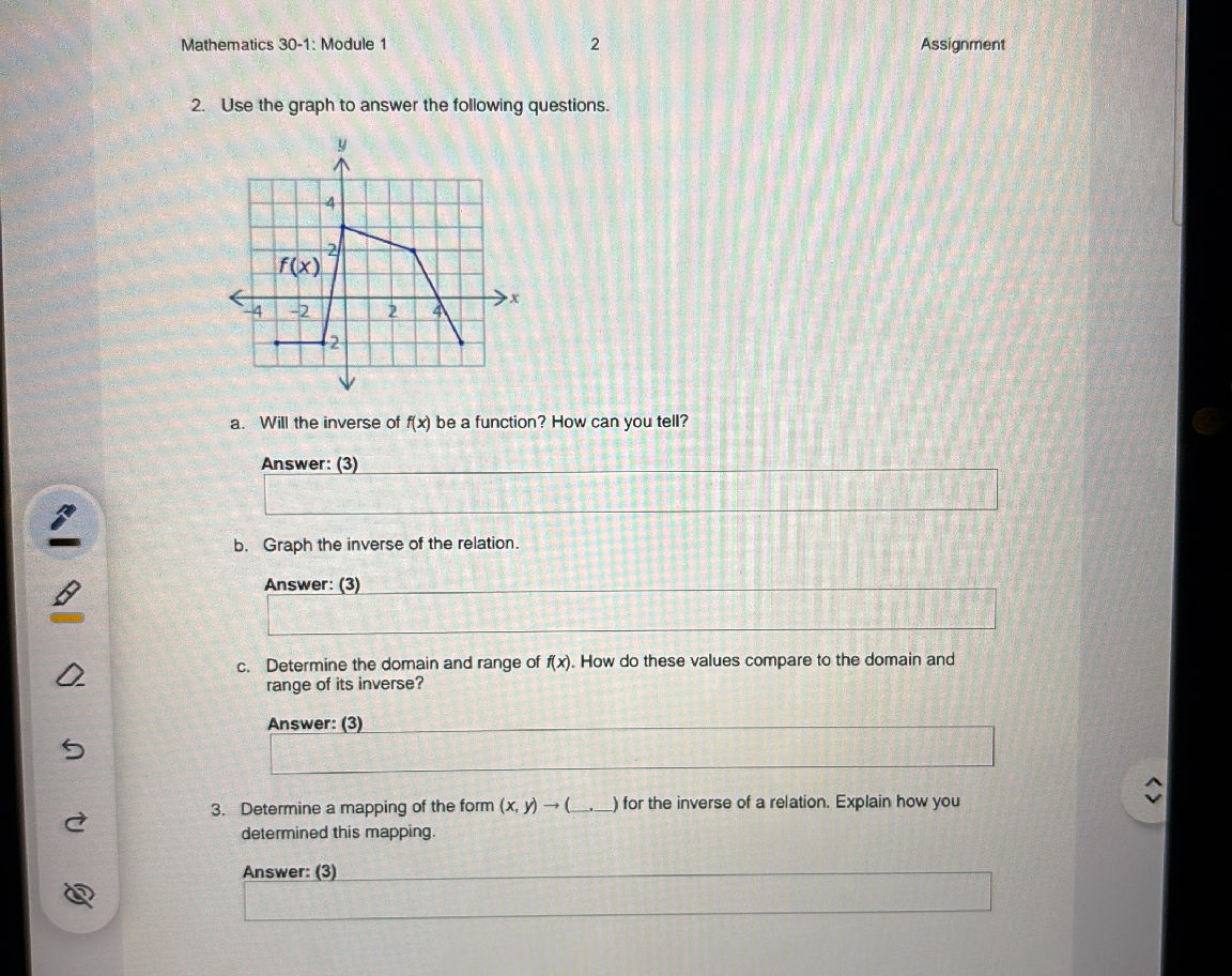 Determine a mapping of the form $(x, y) ( | StudyX