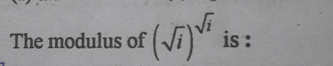 Modulus Complex Number Square D Modulus of complex number | StudyX
