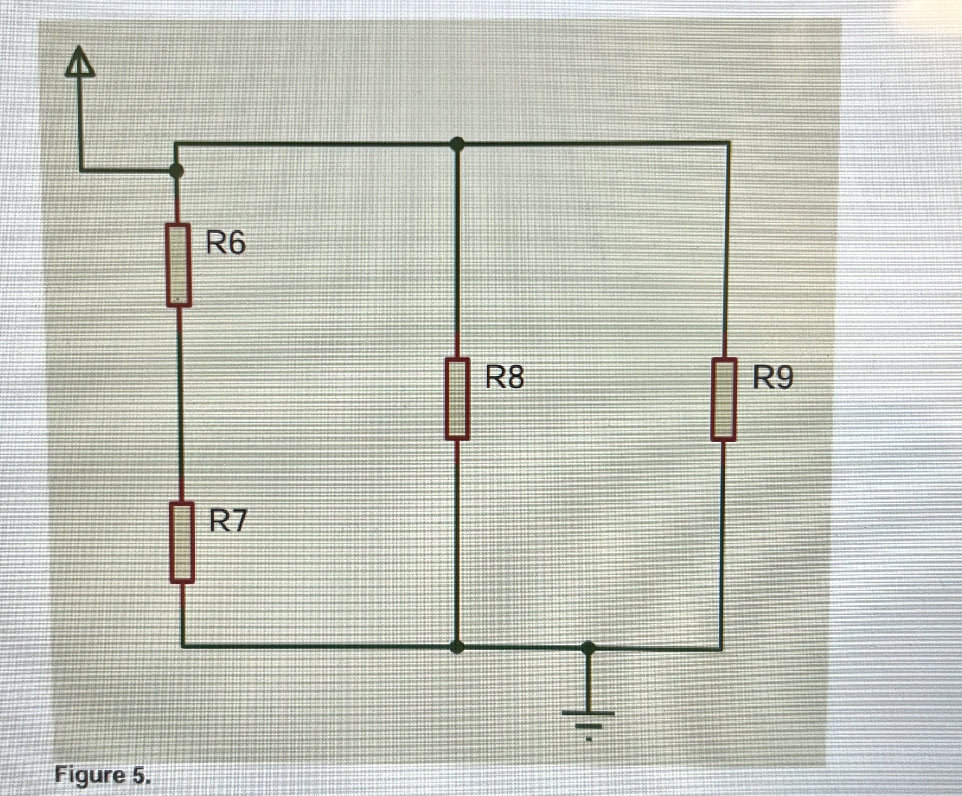 Resistor R6 Here is the original image: [Image of an | StudyX