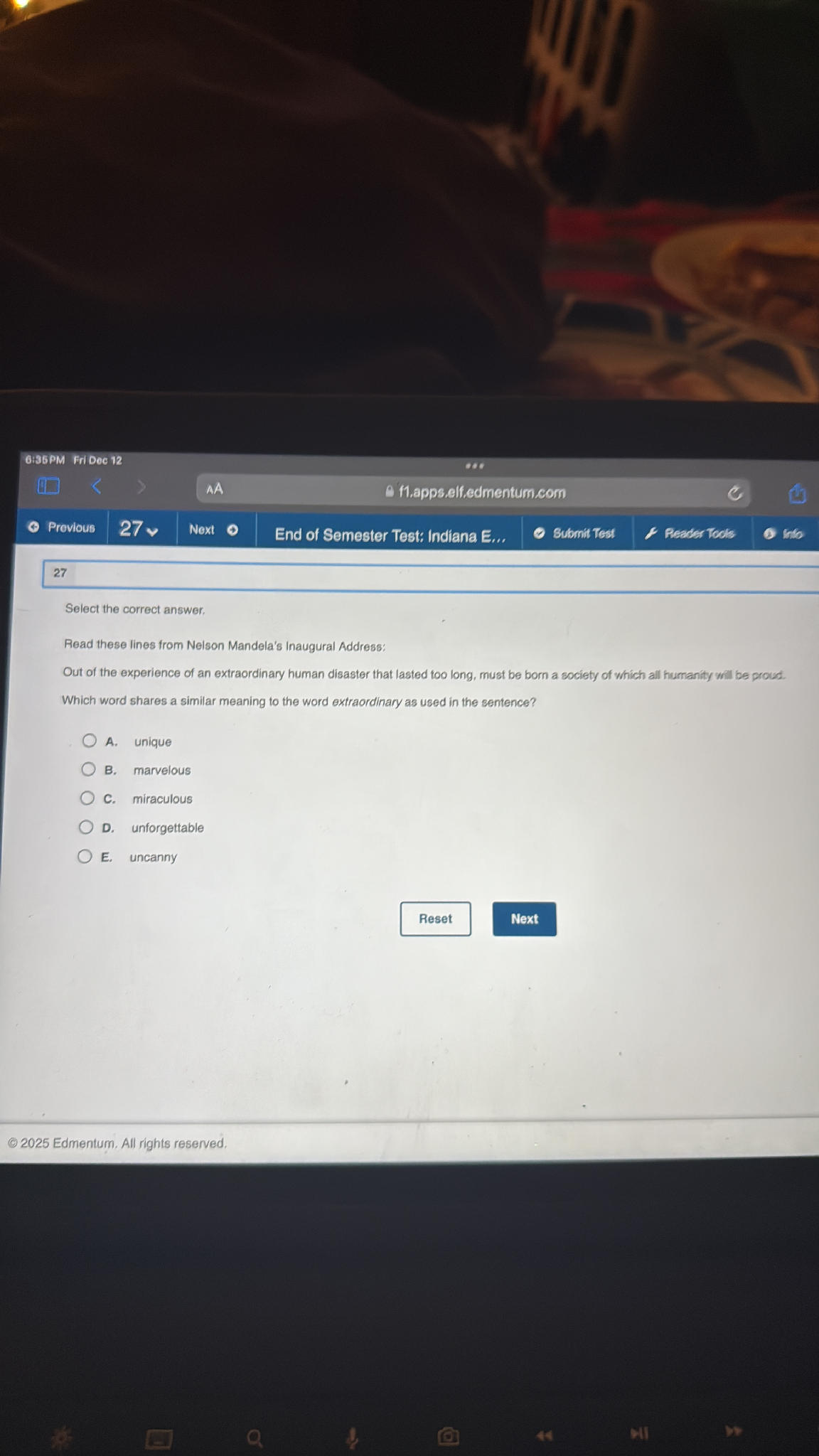Select the correct answer. Read these lines | StudyX