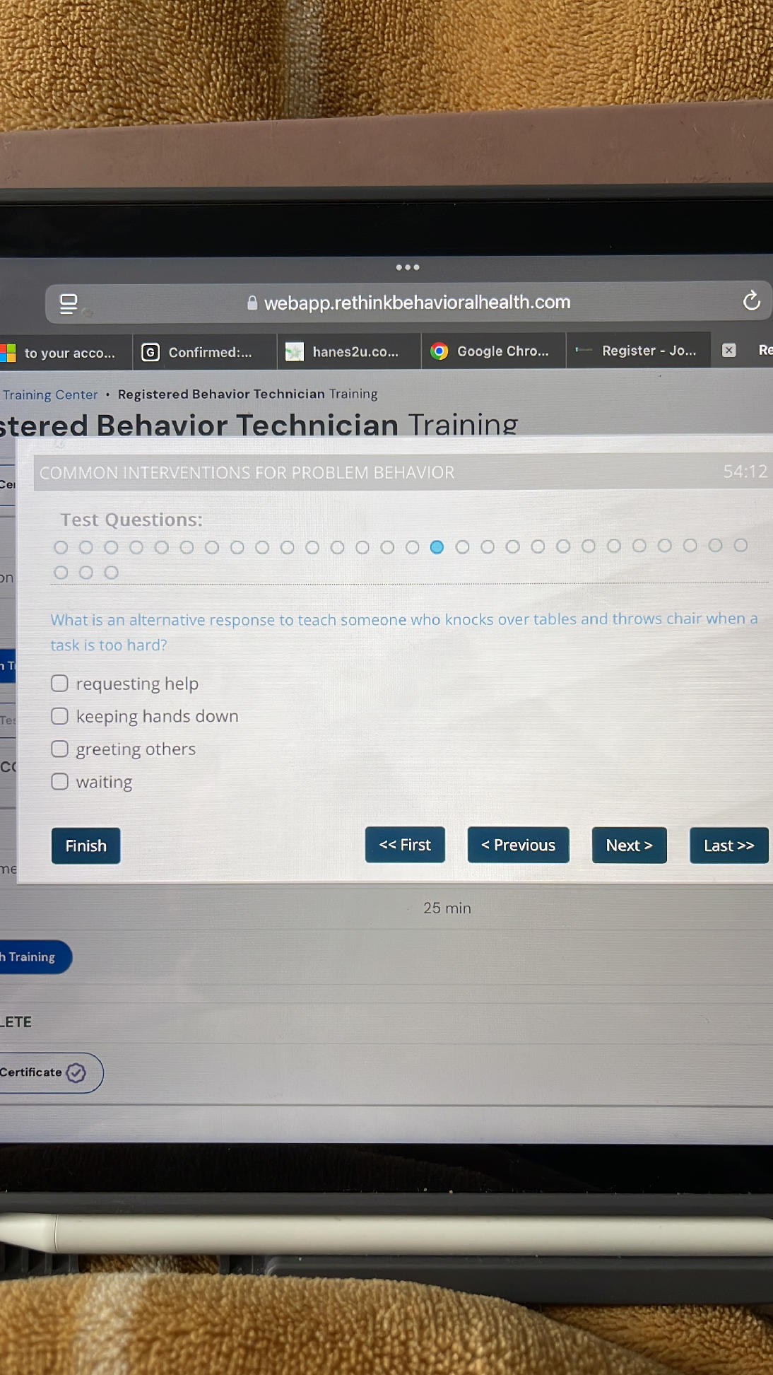 What is an alternative response to teach | StudyX