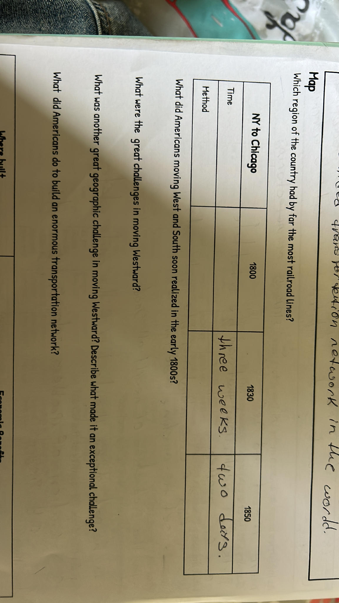 NY to Chicago | Time | 1800 | 1830 | 1850 | | StudyX