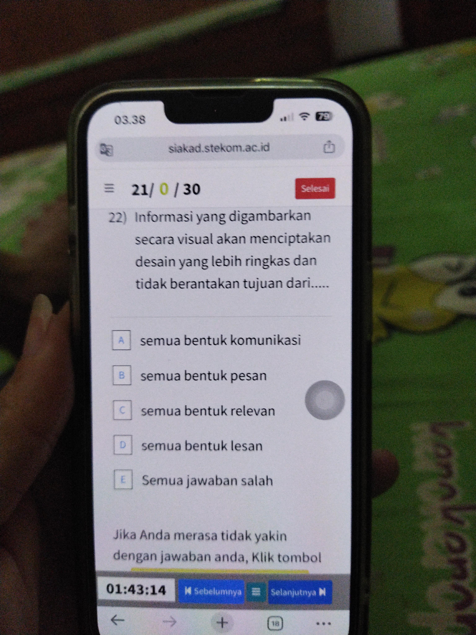 Informasi yang digambarkan secara visual | StudyX
