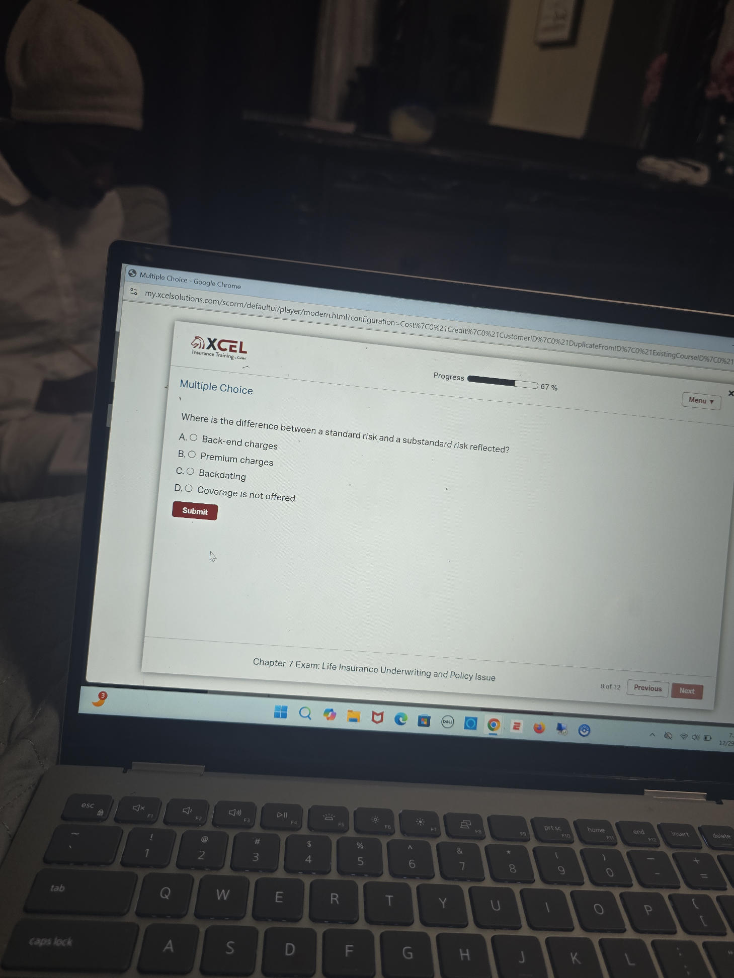 Multiple Choice Where is the difference | StudyX