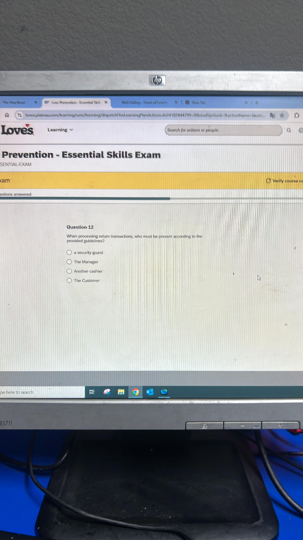 Question 12 When processing return | StudyX