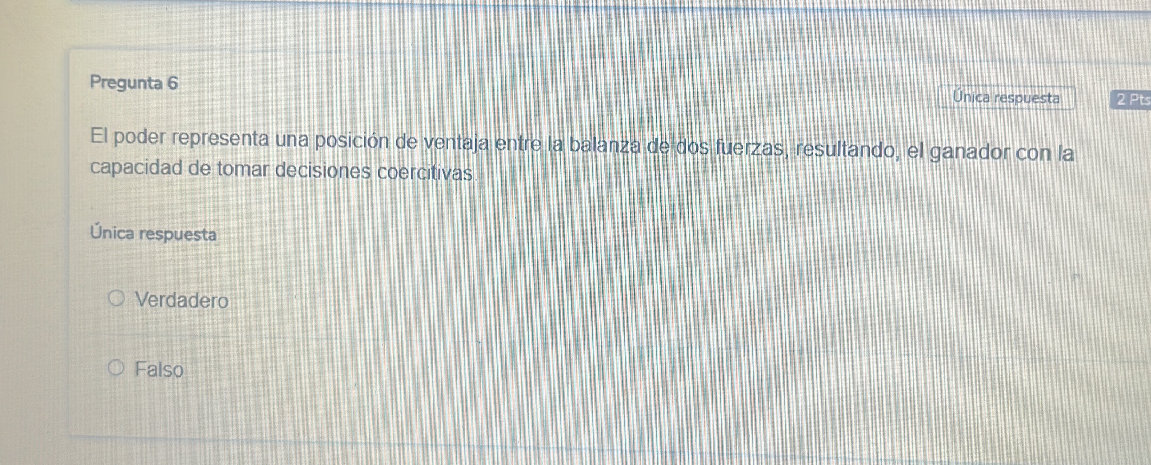 El poder representa una posición de ventaja | StudyX