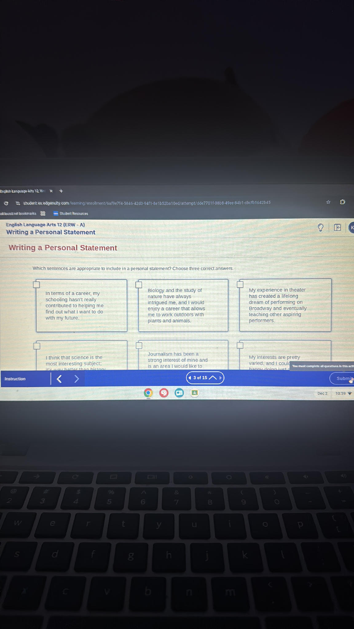 Sentences With Include Which sentences are appropriate to include