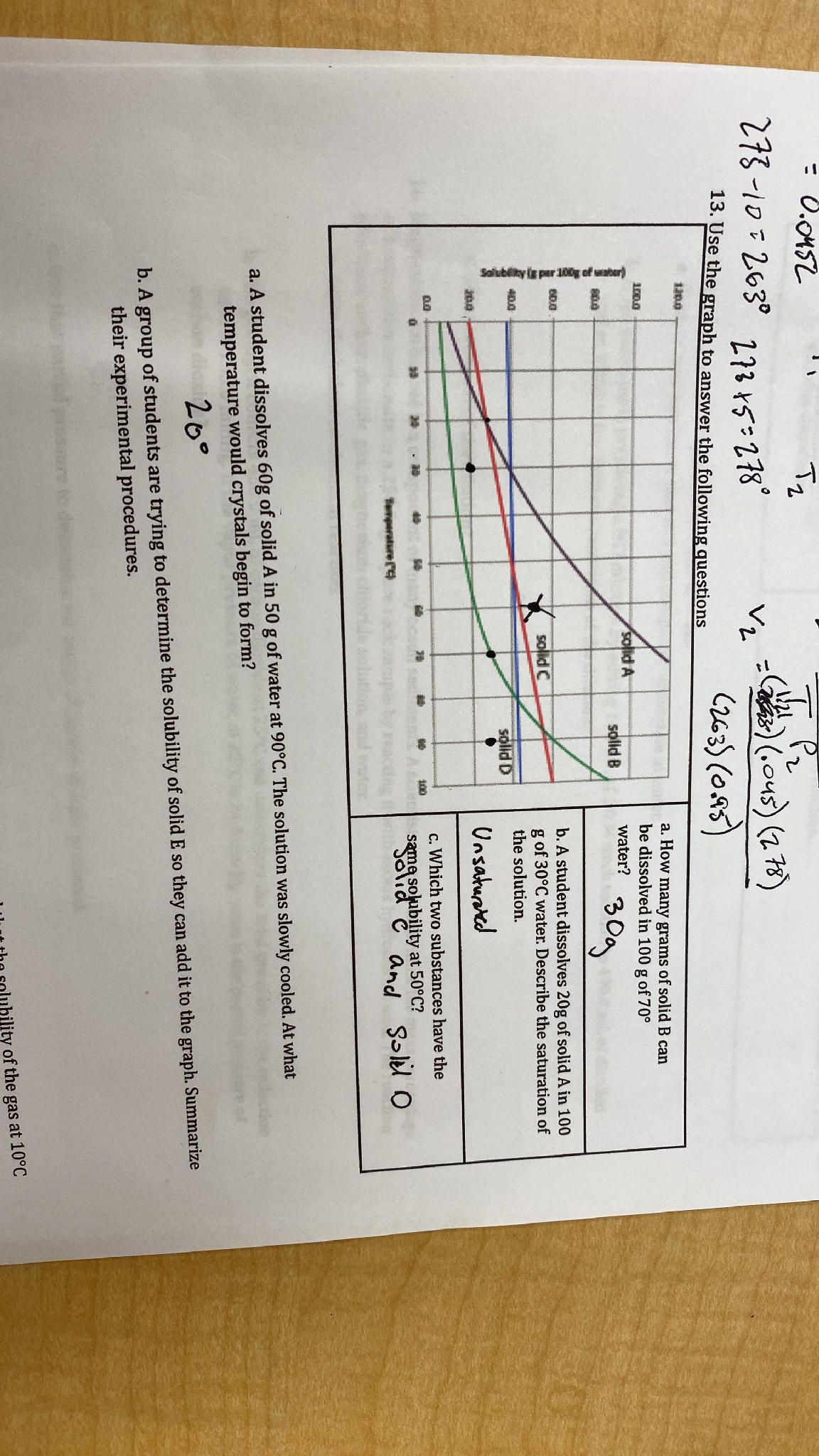 13. Use the graph to answer the following | StudyX