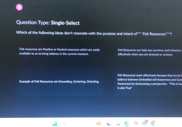 (1) Question Type Single-Select Which of the