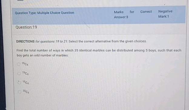 Question Type Muitiple Choice Question | StudyX