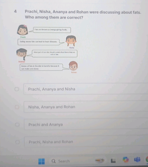 4 Prachi Nisha Ananya and Rohan were | StudyX