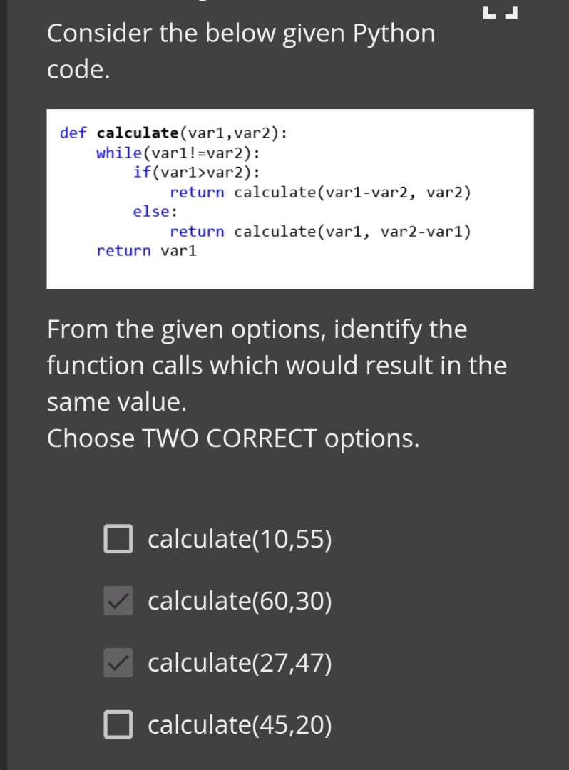 Consider the below given Python code def | StudyX