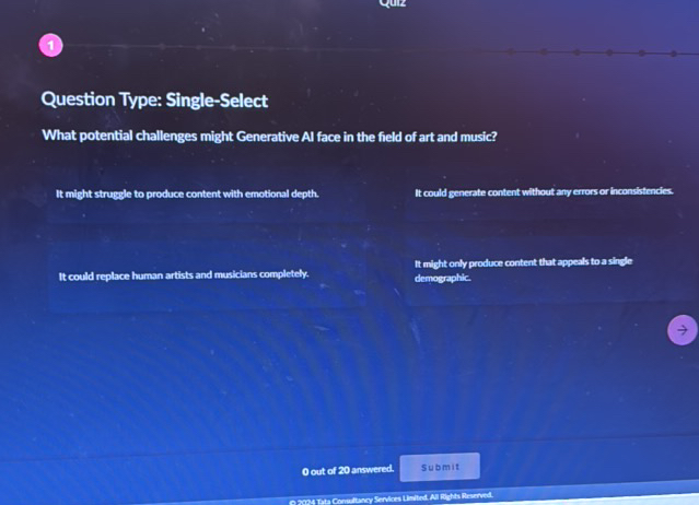 (1) Question Type Single-Select What | StudyX