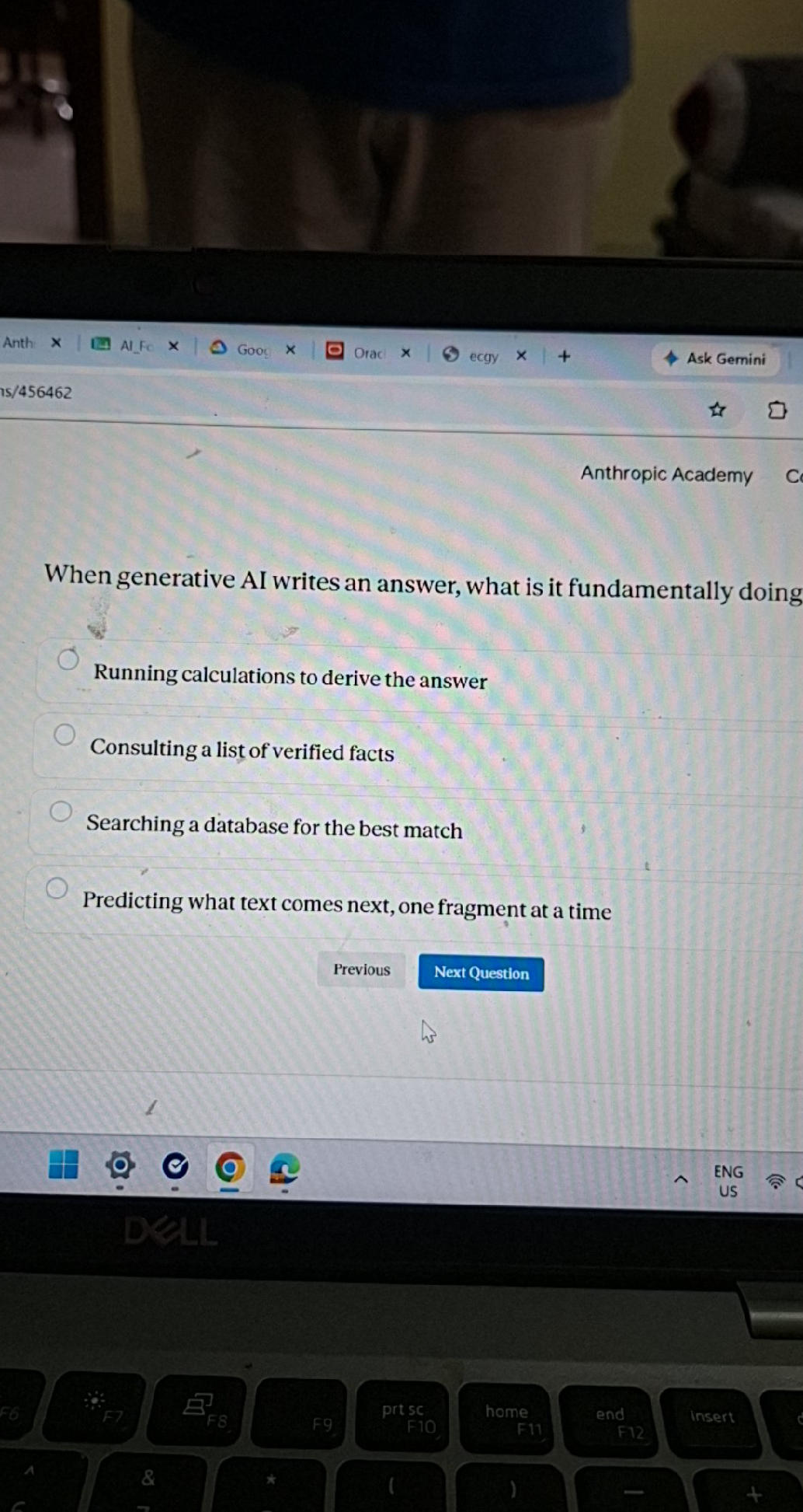 Generative Answer In Yext When generative AI writes an answer, what is