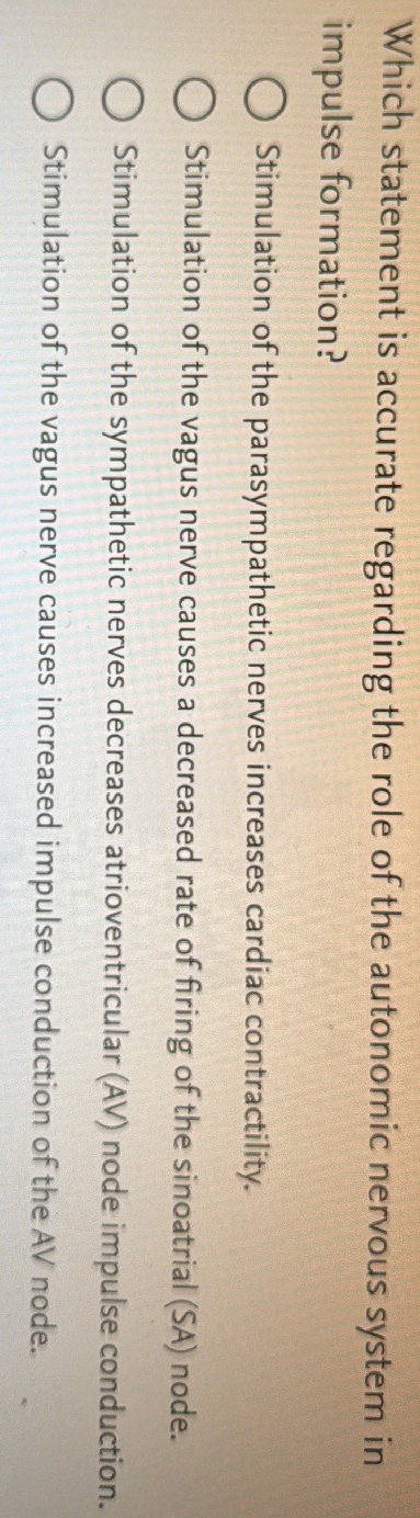 Which statement is accurate regarding the | StudyX