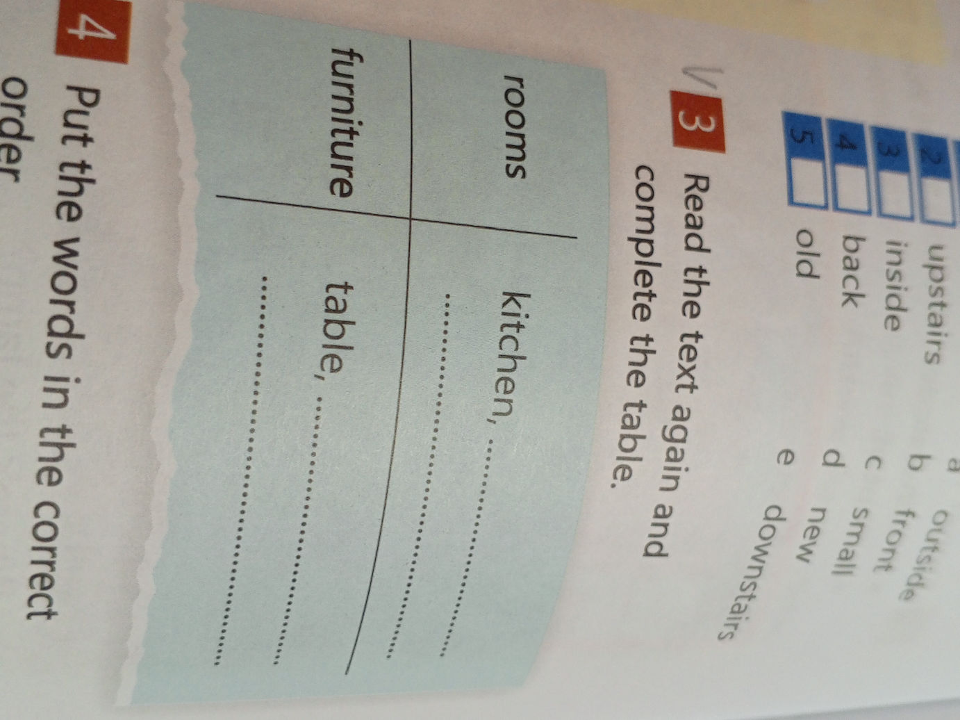 V3 Read the text again and complete the | StudyX