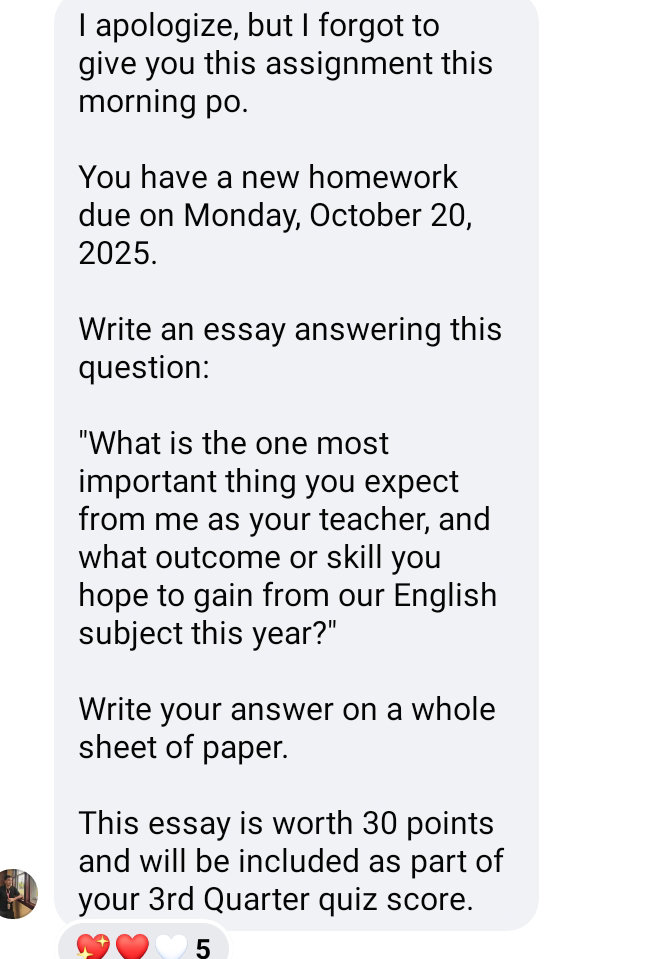 I apologize, but I forgot to give you this | StudyX