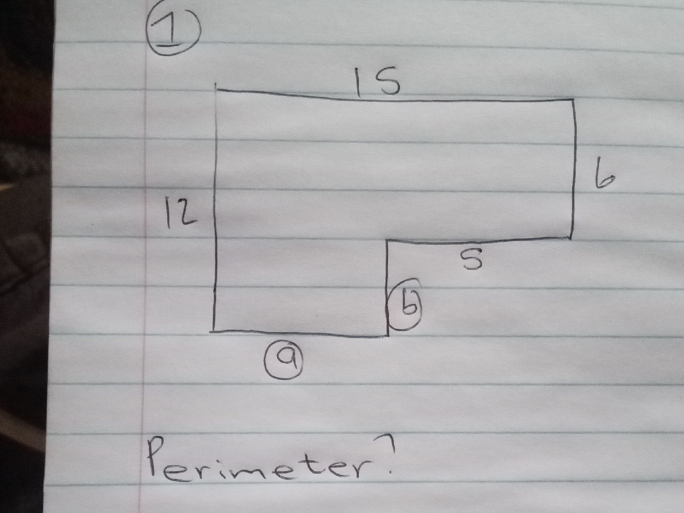 The image shows an L-shaped polygon with the | StudyX