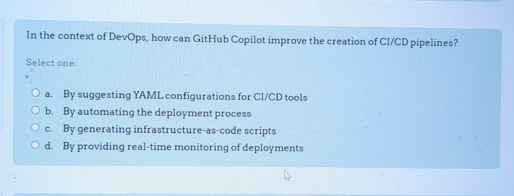 In the context of DevOps, how can GitHub | StudyX