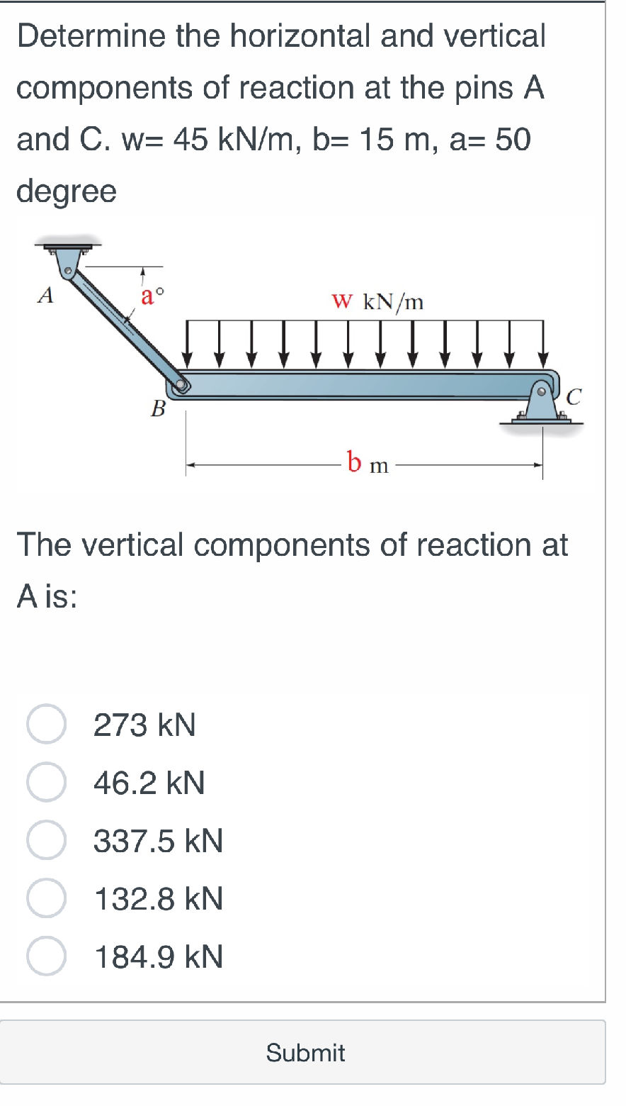 Determine the horizontal and vertical | StudyX