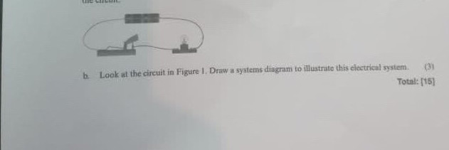 b. Look at the circuit in Figure 1. Draw a | StudyX