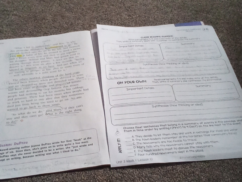 CLOSE READING PURPOSE Read paragraphs 5-8 | StudyX