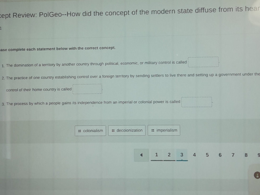 Please complete each statement below with | StudyX