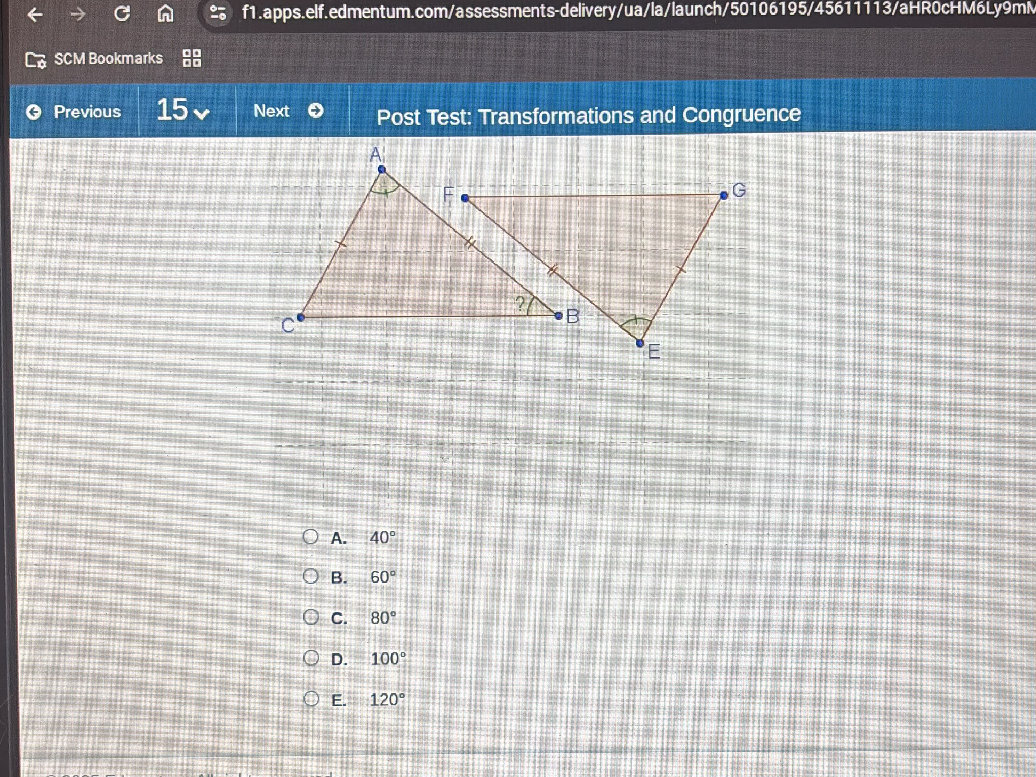 The diagram shows two triangles, $ ABC$ and | StudyX