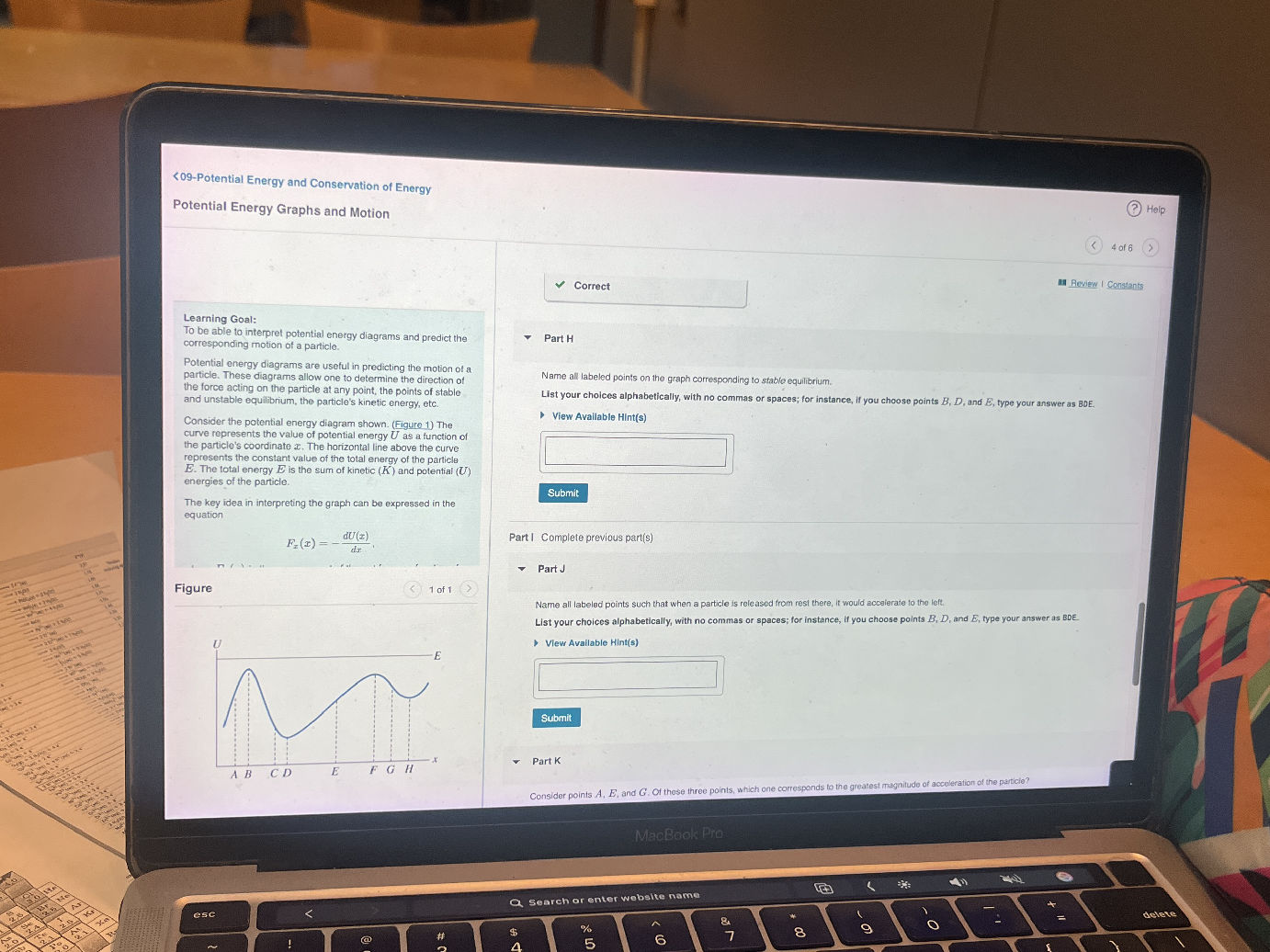Learning Potential Graph Potential Energy Graphs and Motion Learning | StudyX