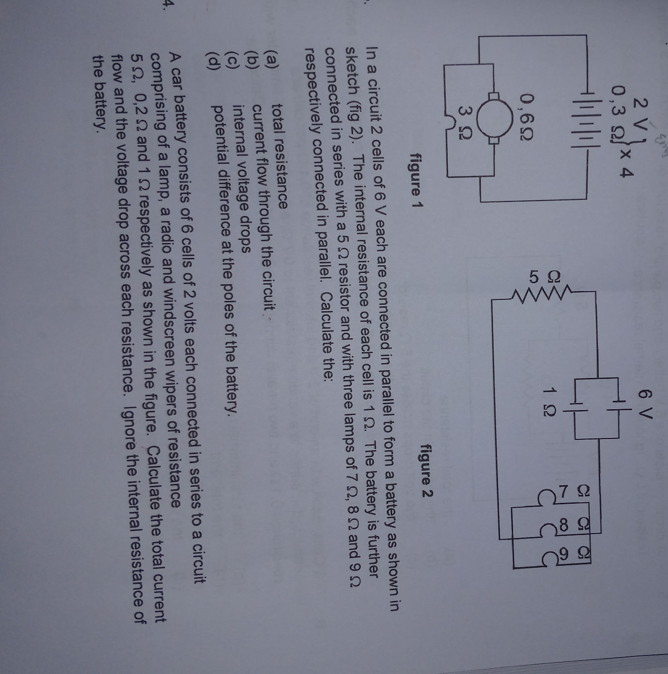 Figure 1 shows a circuit configuration. | StudyX