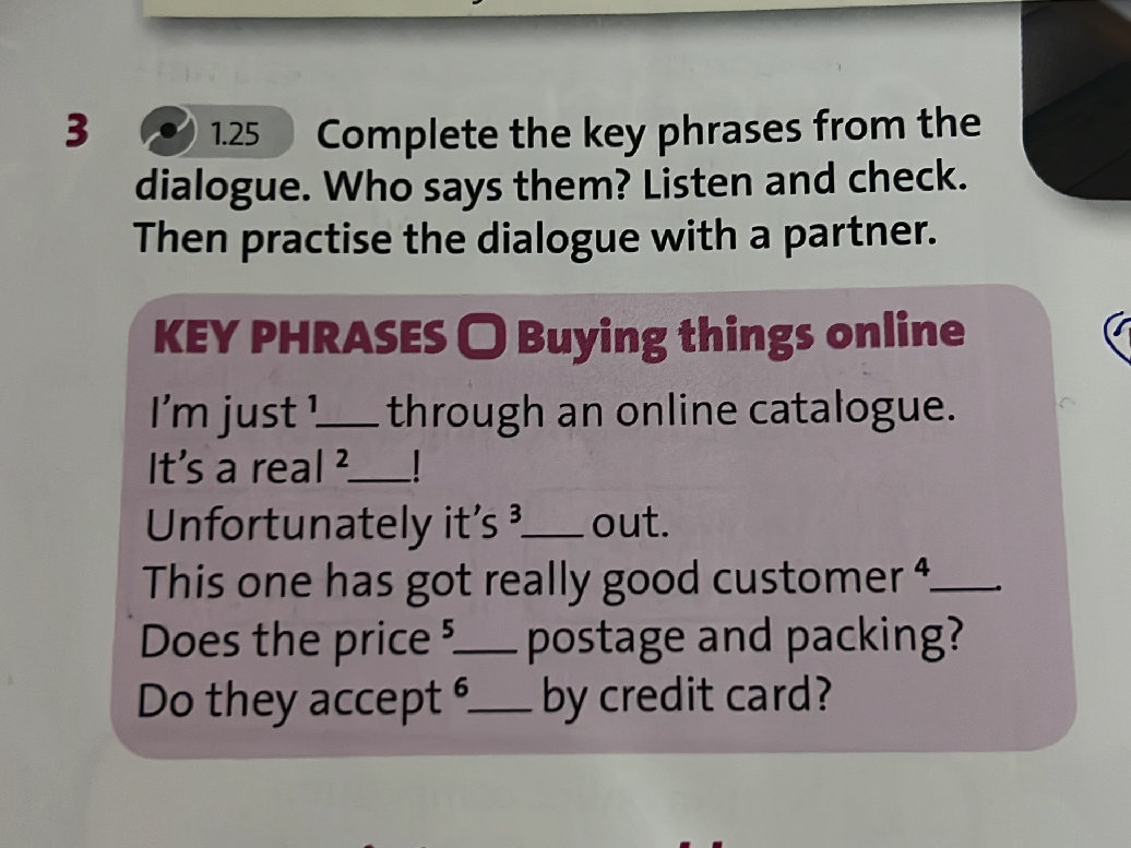 Complete the key phrases from the dialogue. | StudyX