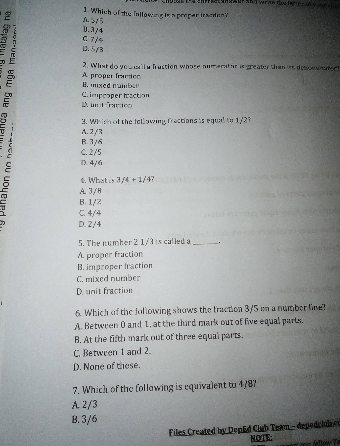 Multiple Choice: Choose the correct answer | StudyX