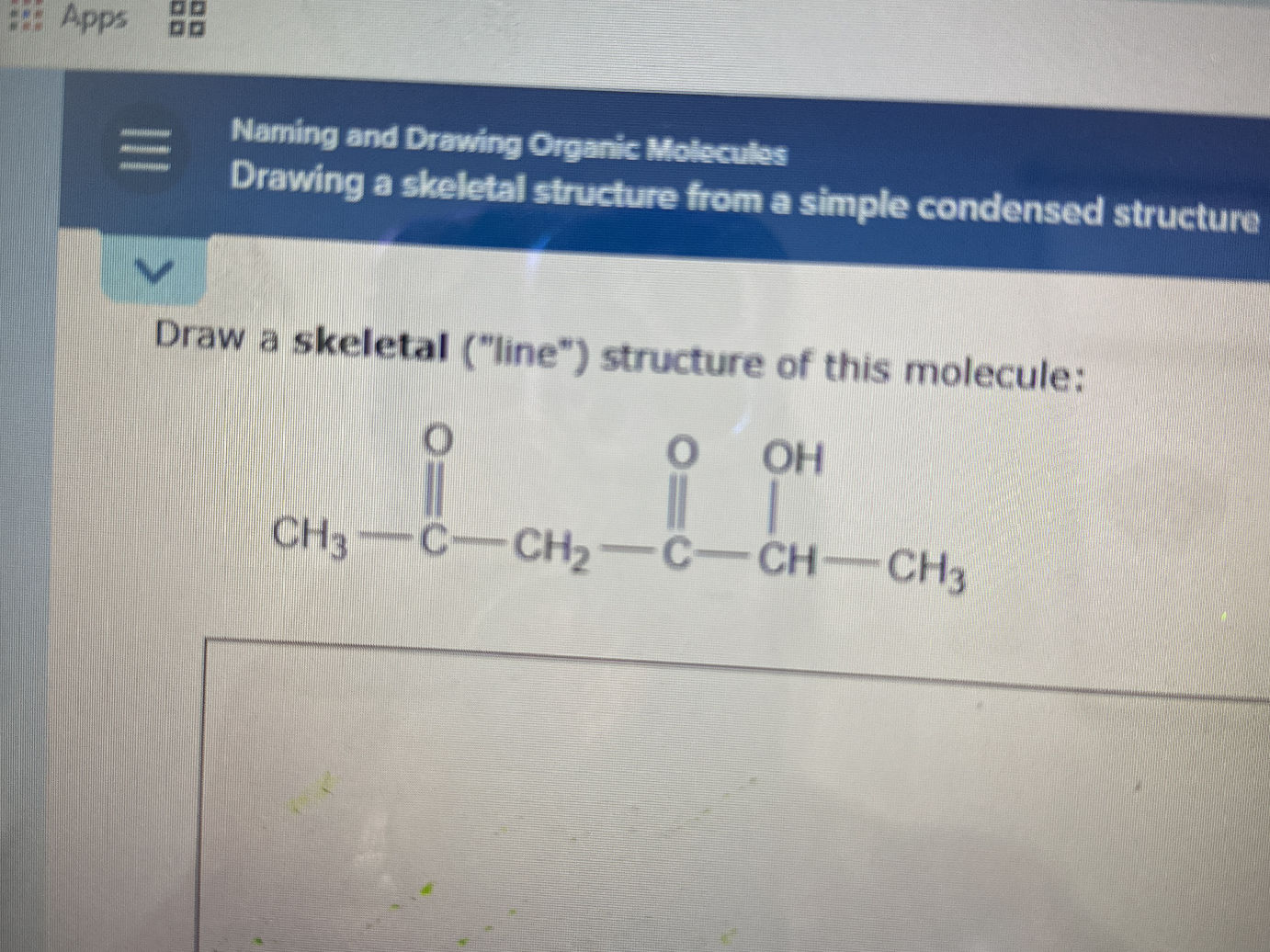 Line Structure Explained Draw a skeletal (