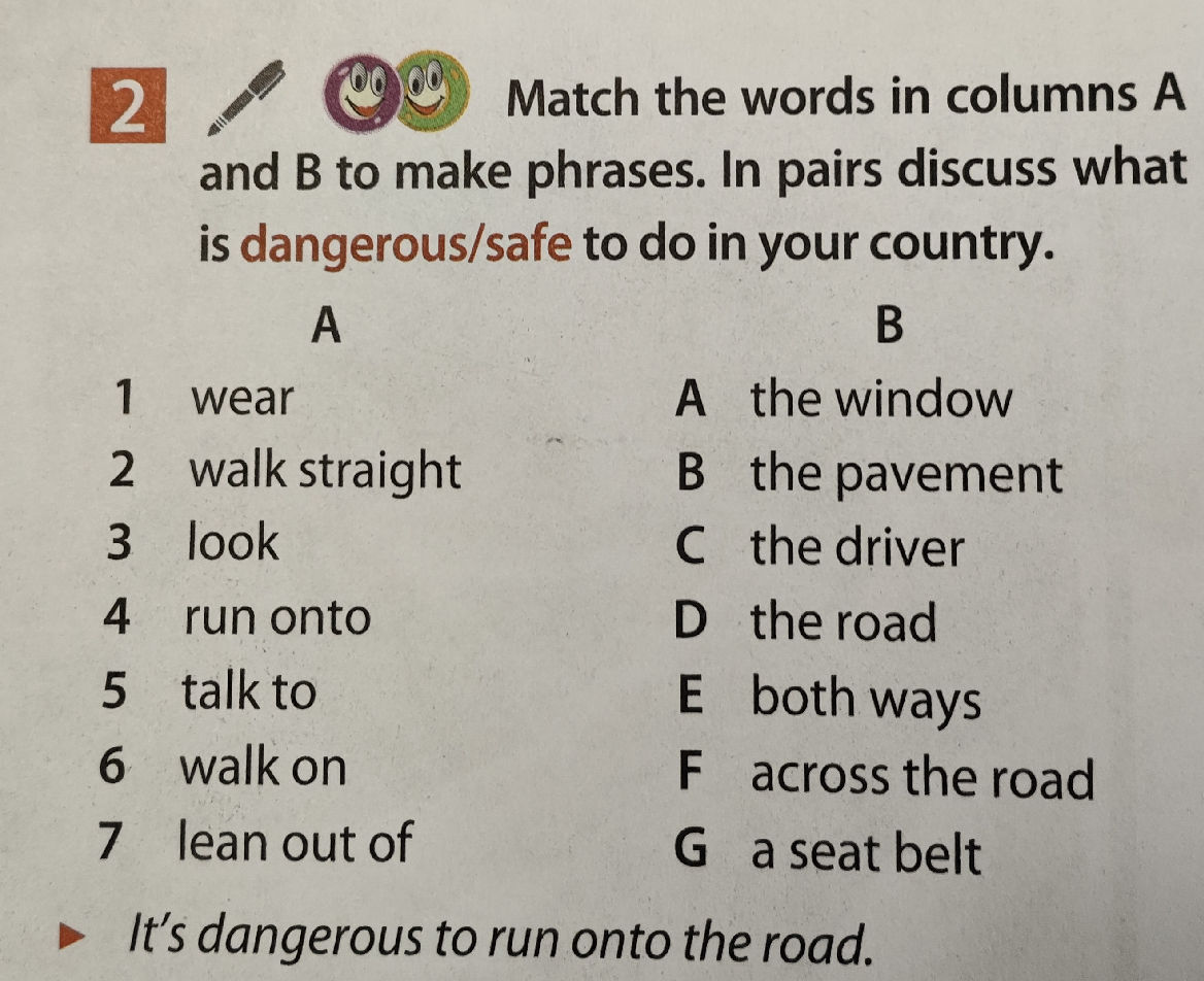 Match the words in columns A and B to make | StudyX