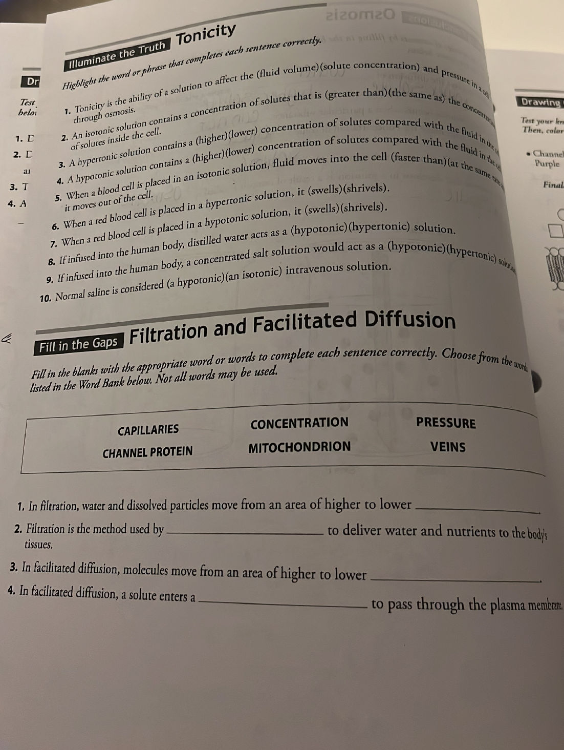 Illuminate the Truth **Tonicity** Highlight | StudyX