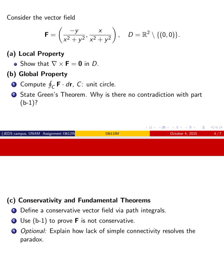 Consider the vector field $$F = ( | StudyX