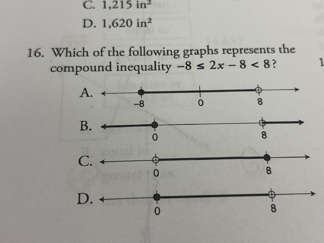 Which of the following graphs represents the | StudyX
