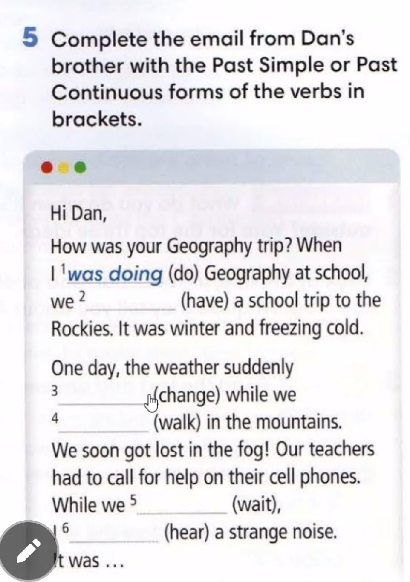 Complete the email from Dan's brother with | StudyX